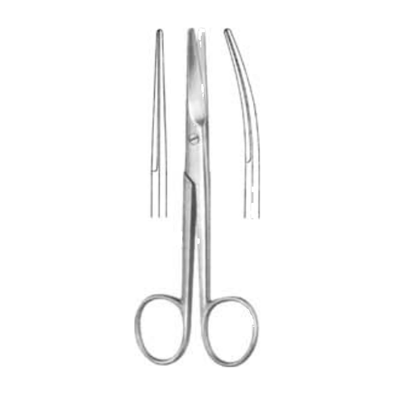 Mayo Dissecting Scissor, Blunt/Blunt, Curved, 14.5 cm