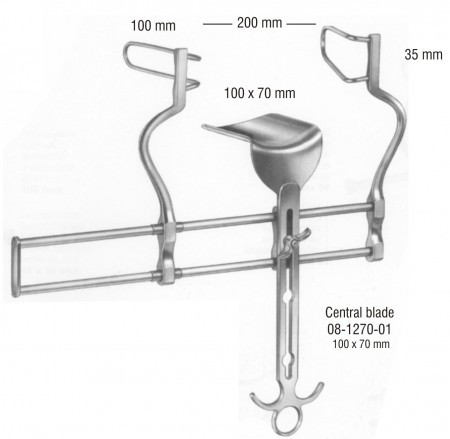 Balfour Central Blade Only (100x70mm)
