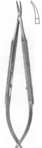 Barraquer Needle Holder Smooth 13 cm T/C 
