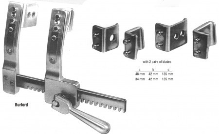 Burford Rib Spreader Child (48x42mm+34x42mm) 13.5 cm
