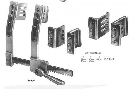 Burford Rib Spreader (47x62mm+65x62mm) 20 cm
