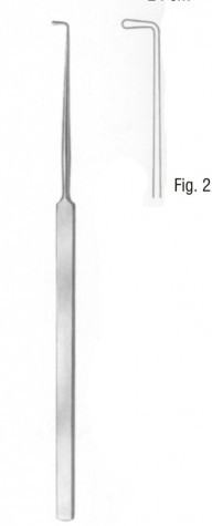 Cushing Nerve Hook (Fig.2) 28 cm
