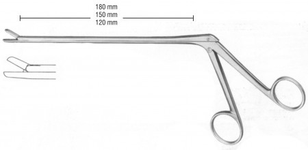 Love-Gruenwald Laminectomy Rongeur (3x10mm) Upward 15 cm Shaft 
