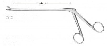 
Yasargil Laminectomy Rongeur 18.5 cm Shaft 25.5 cm

