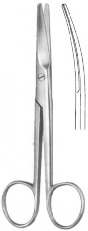 Mayo Operating Scissors Cur. BL/BL 15 cm
