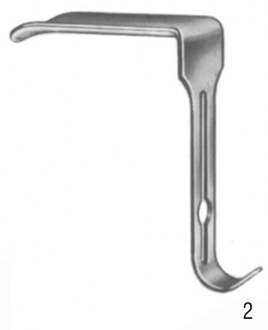 Blade for O'Sullivan-O'Connor Vaginal Speculum (Fig.2) 90x37mm
