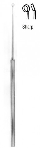Buck Ear Curette Sharp (Fig.2) Cur. 16.5 cm
