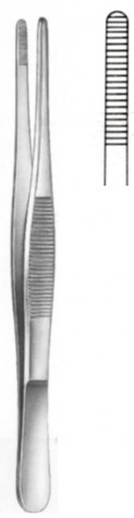 Dressing Forceps Serrated 30 cm

