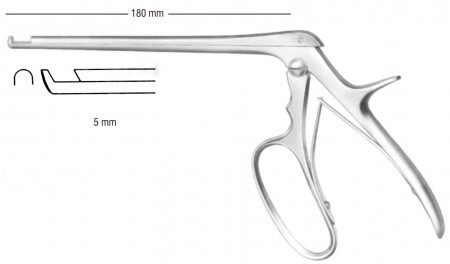 Ferris-Smith-Kerrison Punch 5mm Up Cut (40°) 18 cm Shaft
