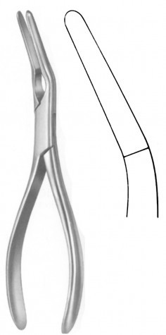 Cottle-Walsham Septum Forceps Right 23 cm
