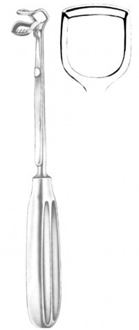 St.Clair-Thompson Adenoid Curettes (16mm) 22 cm 
