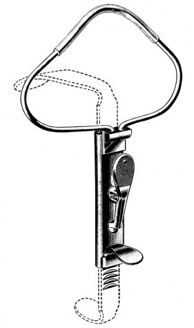 Mclvor Mouth Gag Frame Only 
