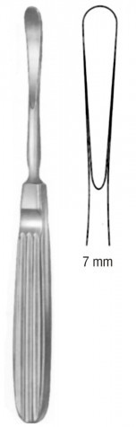 Obwegeser Periosteal Elevator (7mm) 17.5 cm
