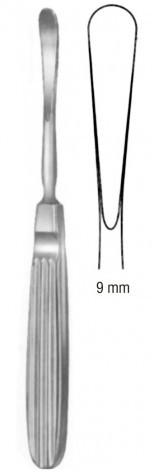 Obwegeser Periosteal Elevator (9mm) 17.5 cm
