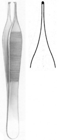 Adson Tissue Forceps (1x2th) 15 cm
