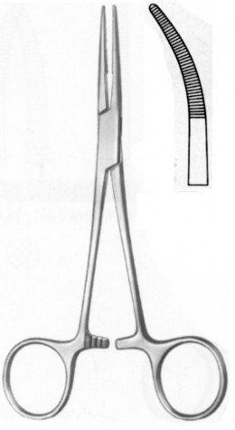 Kelly Artery Forceps Cur. 14 cm
