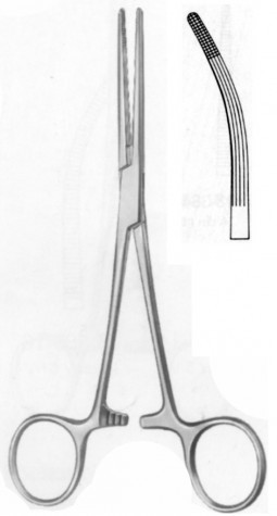 Rochester-Carmalt Haemostatic Forceps Cur. 20 cm
