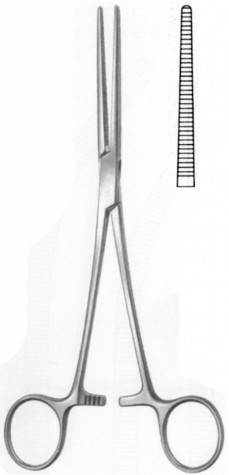 Rochester Pean Artery Forceps Str. Serr. 20 cm

