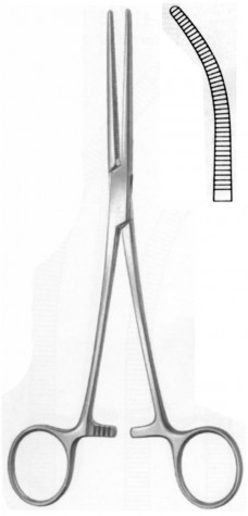 Rochester Pean Artery Forceps Cur. Serr. 18 cm

