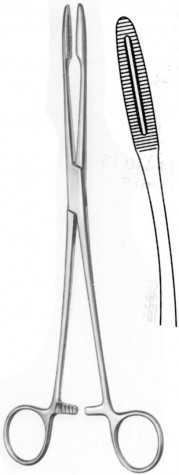 Gross-Maier Polypus Forceps Cur. 20 cm
