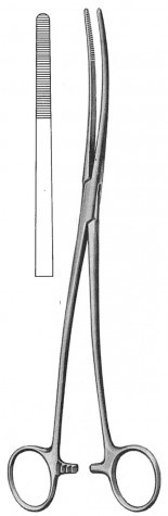 Bozemann Dressing Forceps Str. 26 cm
