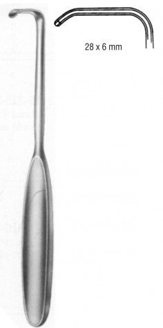 Lahey Retractor (28x6mm) 19 cm

