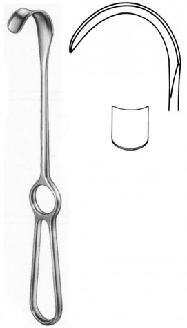 Kocher Retractor (40x15mm) 22 cm
